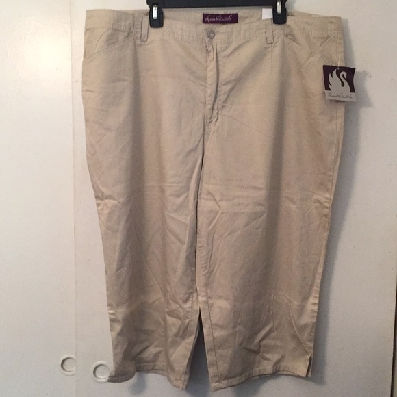 gloria vanderbilt cotton pants